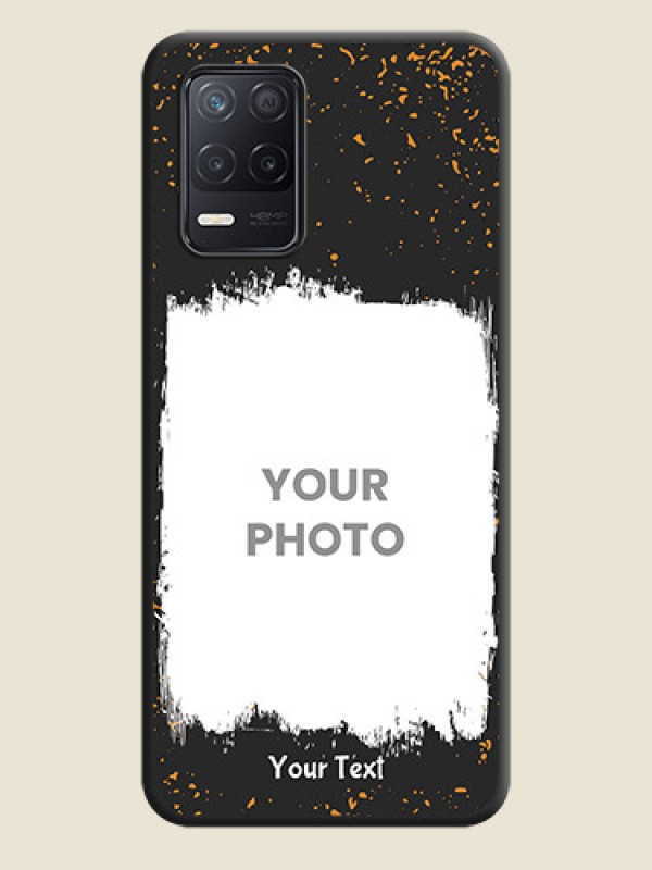 Custom Spray Free Design on Photo on Space Black Soft Matte Phone Cover - Realme 8 5G - alternate view