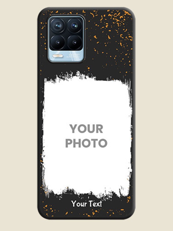 Custom Spray Free Design on Photo on Space Black Soft Matte Phone Cover - Realme 8 Pro - alternate view