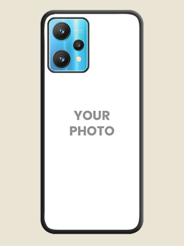 Custom Full Single Pic Upload On Space Black Personalized Soft Matte Phone Covers -Realme 9 Pro 5G - alternate view