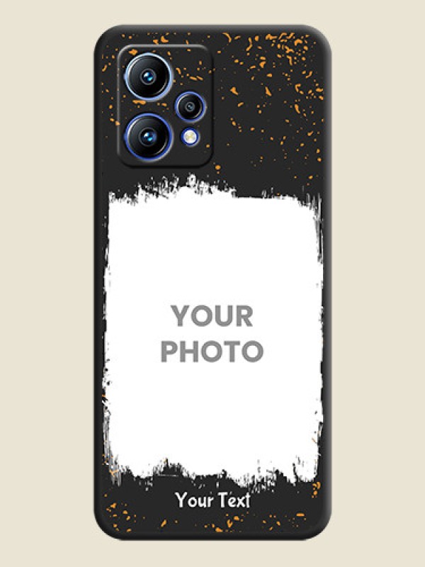 Custom Spray Free Design on Photo on Space Black Soft Matte Phone Cover - Realme 9 Pro Plus 5G - alternate view