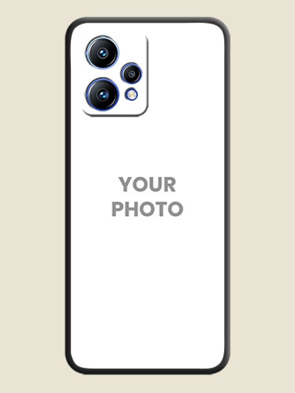 Custom Full Single Pic Upload On Space Black Personalized Soft Matte Phone Covers -Realme 9 Pro Plus 5G - alternate view