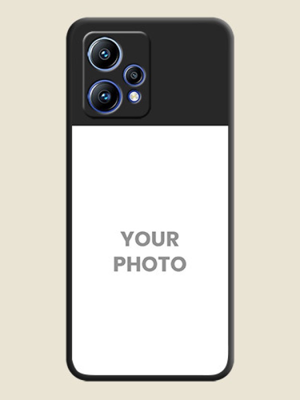 Custom Image Upload With Space Black Color On Custom Soft Matte Mobile Back Cover - Realme 9 Pro Plus 5G - alternate view