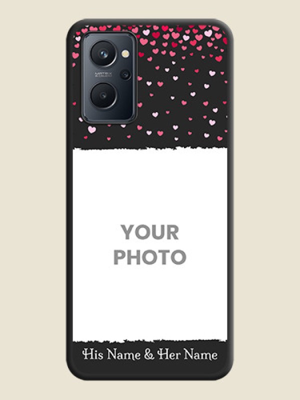 Custom Fall in Love with Your Partner  on Photo on Space Black Soft Matte Phone Cover - Realme 9i - alternate view