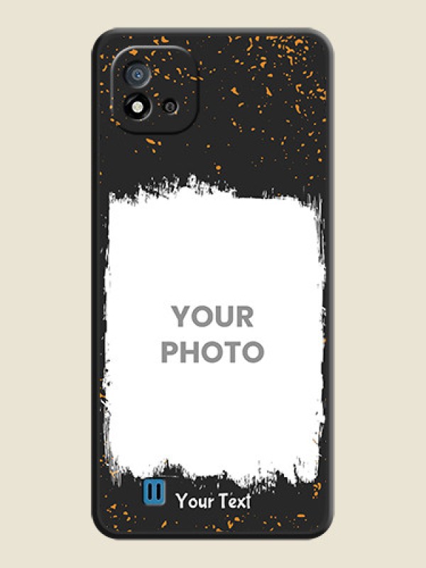Custom Spray Free Design on Photo on Space Black Soft Matte Phone Cover - Realme C11 2021 - alternate view