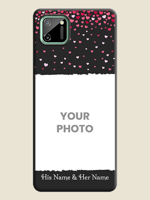 Custom Fall in Love with Your Partner  - Photo on Space Black Soft Matte Phone Cover - Realme C11 - alternate view