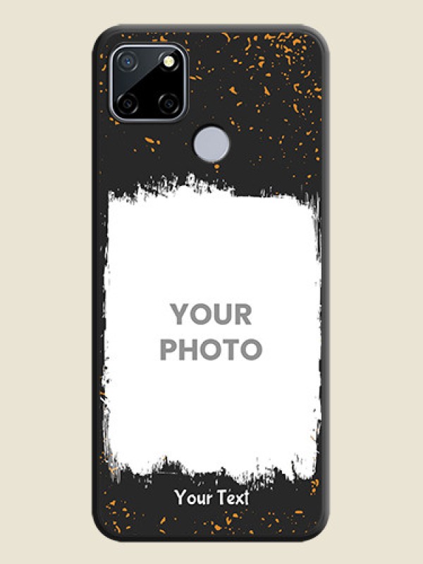 Custom Spray Free Design on Photo on Space Black Soft Matte Phone Cover - Realme C12 - alternate view