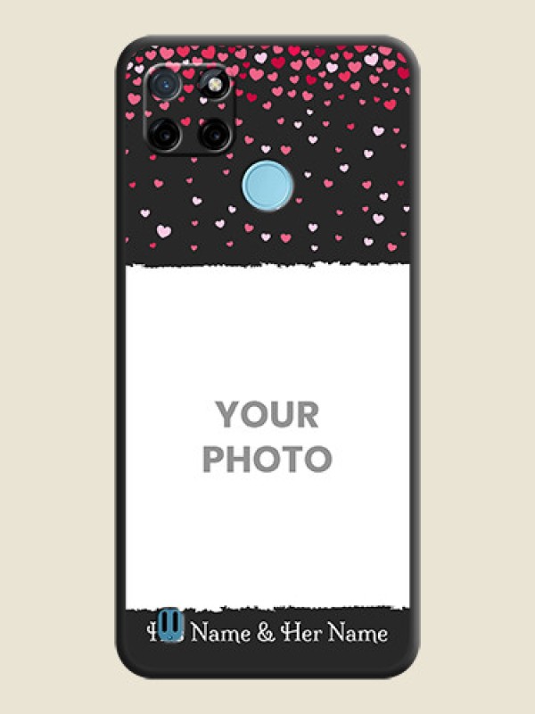 Custom Fall in Love with Your Partner  on Photo on Space Black Soft Matte Phone Cover - Realme C25_Y - alternate view