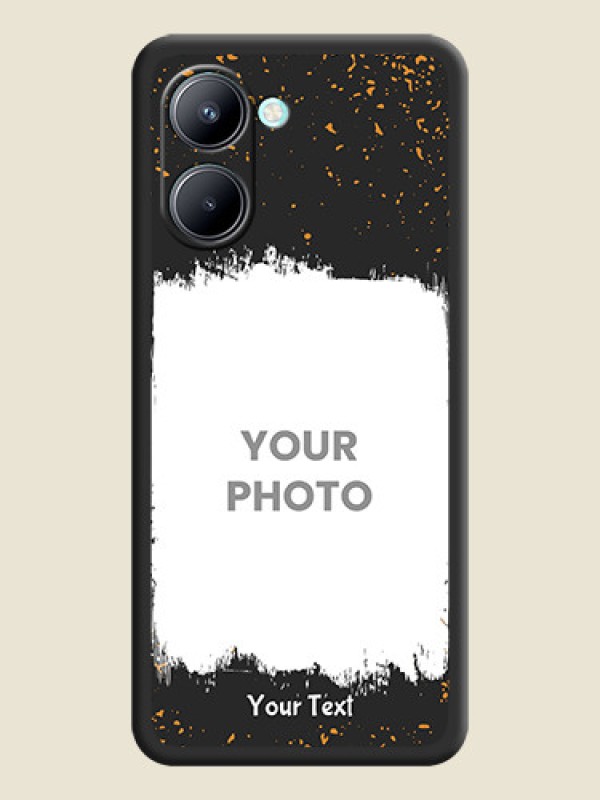 Custom Spray Free Design on Photo on Space Black Soft Matte Phone Cover - Realme C33 2023 - alternate view