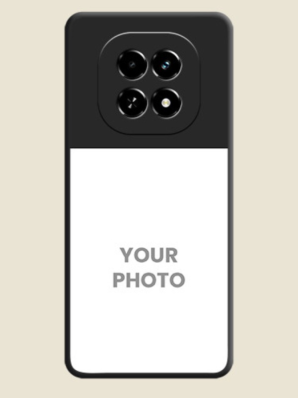 Custom Image Upload With Space Black Color On Custom Soft Matte Mobile Back Cover - Realme C63 5G - alternate view