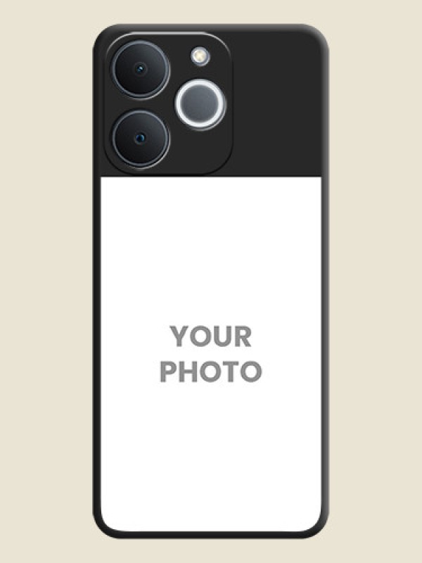 Custom Image Upload With Space Black Color On Custom Soft Matte Mobile Back Cover - Realme C71 4G - alternate view