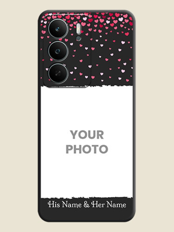 Custom Fall in Love with Your Partner on Photo On Space Black Custom Soft Matte Mobile Back Cover - Realme C75 5G - alternate view
