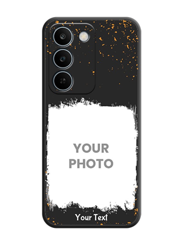 Custom Spray Free Design on Photo On Space Black Custom Soft Matte Mobile Back Cover - Realme C83 5G - alternate view
