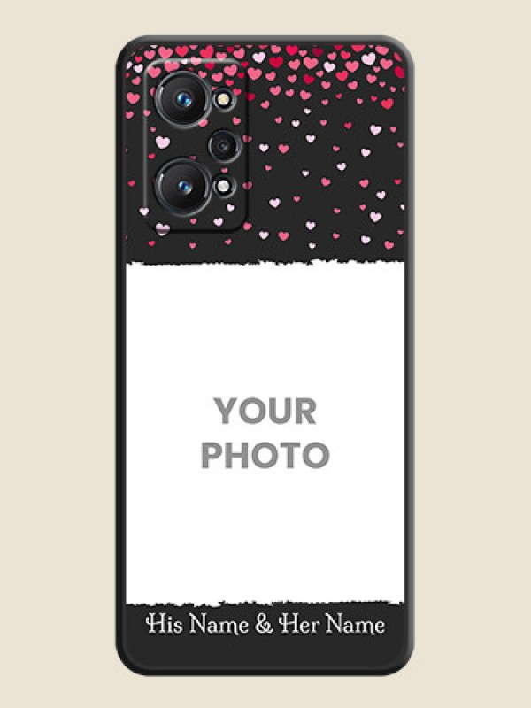 Custom Fall in Love with Your Partner  on Photo on Space Black Soft Matte Phone Cover - Realme GT 2 - alternate view