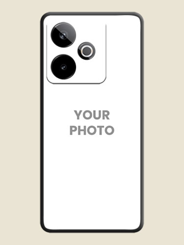 Custom Full Single Pic Upload On Space Black Custom Soft Matte Mobile Back Cover - Realme GT 7T 5G - alternate view