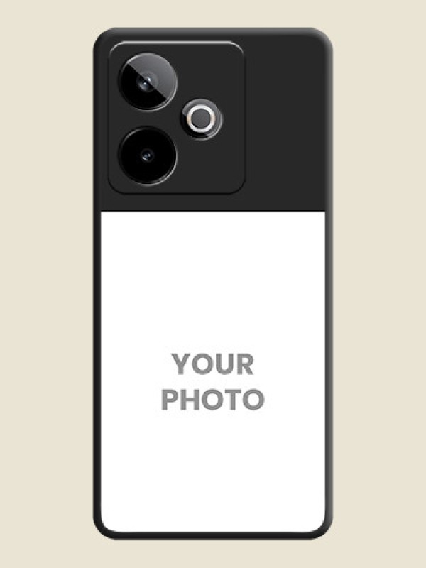 Custom Image Upload With Space Black Color On Custom Soft Matte Mobile Back Cover - Realme Gt 7T 5G - alternate view