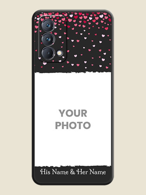 Custom Fall in Love with Your Partner  on Photo on Space Black Soft Matte Phone Cover - Realme GT Master - alternate view