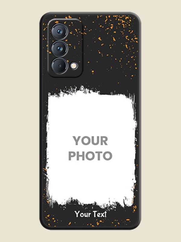 Custom Spray Free Design on Photo on Space Black Soft Matte Phone Cover - Realme GT Master - alternate view