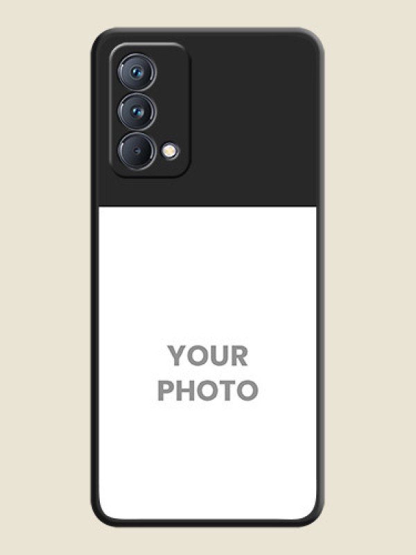 Custom Image Upload With Space Black Color On Custom Soft Matte Mobile Back Cover - Realme Gt Master - alternate view