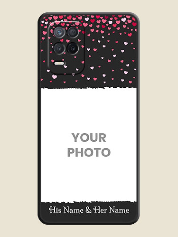 Custom Fall in Love with Your Partner  on Photo on Space Black Soft Matte Phone Cover - Narzo 30 5G - alternate view