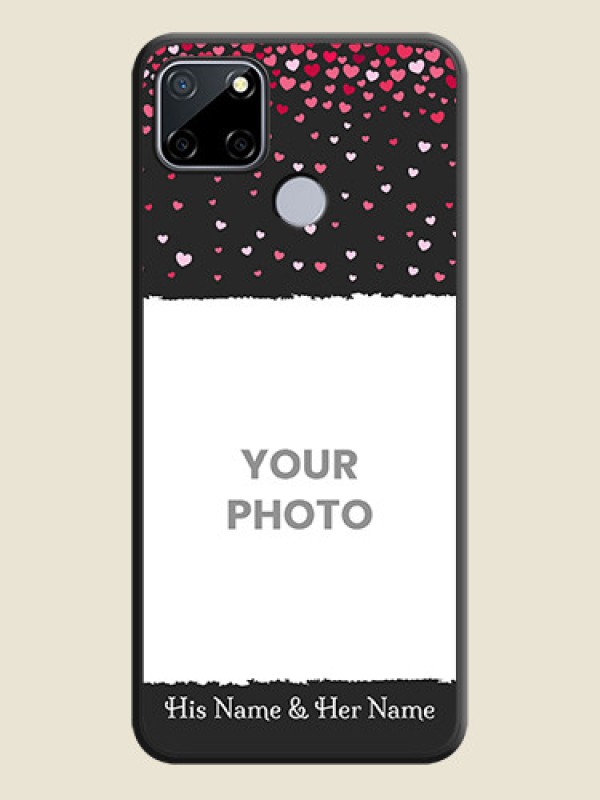 Custom Fall in Love with Your Partner  on Photo on Space Black Soft Matte Phone Cover - Realme Narzo 30A  - alternate view