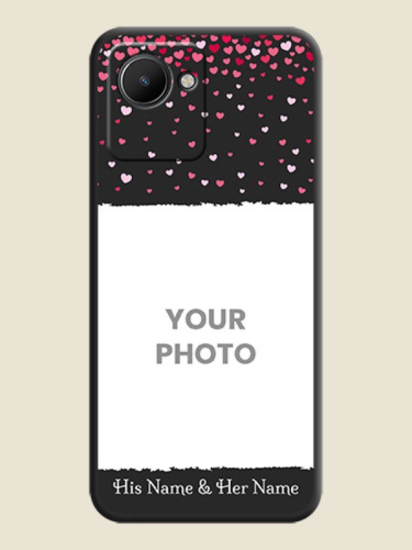 Custom Fall in Love with Your Partner  on Photo on Space Black Soft Matte Phone Cover - Narzo 50i Prime - alternate view