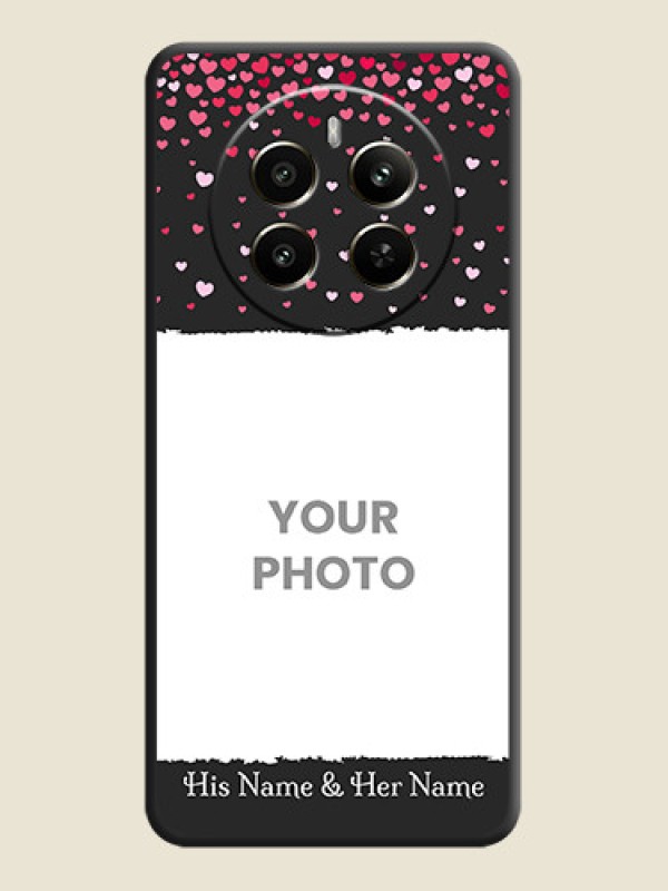 Custom Fall in Love with Your Partner - Photo on Space Black Soft Matte Phone Cover - Realme Narzo 70 5G - alternate view