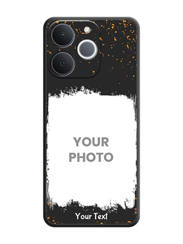 Custom Spray Free Design on Photo On Space Black Custom Soft Matte Mobile Back Cover - Realme Narzo 80 Lite 4G - alternate view