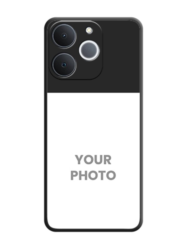 Custom Image Upload With Space Black Color On Custom Soft Matte Mobile Back Cover - Realme Narzo 80 Lite 4G - alternate view