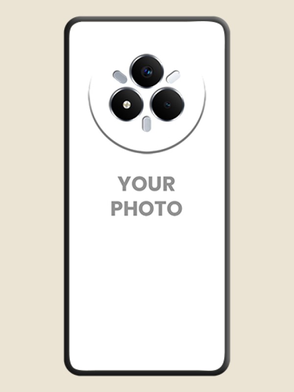 Custom Full Single Pic Upload On Space Black Custom Soft Matte Mobile Back Cover - Realme Narzo 80 Pro 5G - alternate view