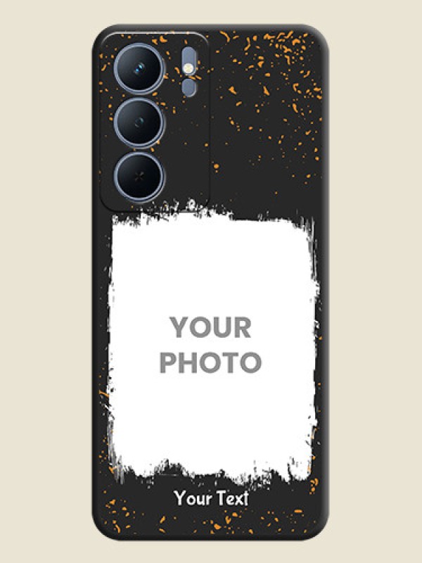 Custom Spray Free Design on Photo On Space Black Custom Soft Matte Mobile Back Cover - Narzo 80x 5G - alternate view