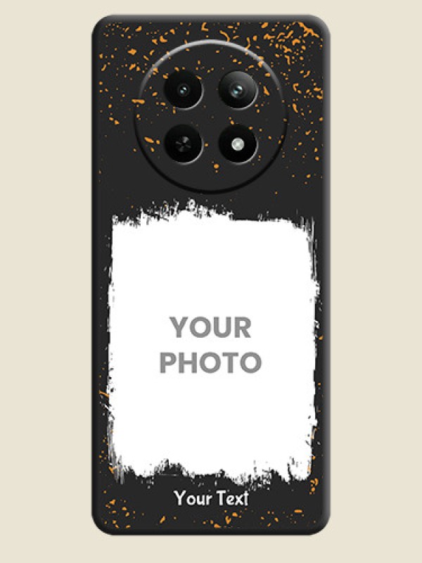 Custom Spray Free Design - Photo on Space Black Soft Matte Phone Cover - Realme Narzo N65 5G - alternate view