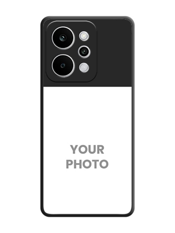 Custom Image Upload With Space Black Color On Custom Soft Matte Mobile Back Cover - Realme Narzo Power 5G - alternate view
