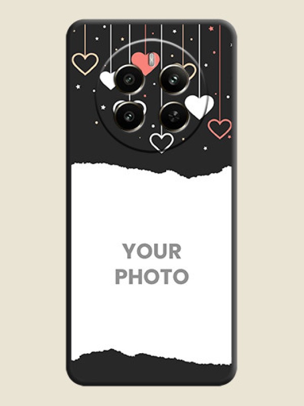 Custom Love Hangings with Splash Wave Picture on Space Black Custom Soft Matte Phone Back Cover - Realme P1 5G - alternate view