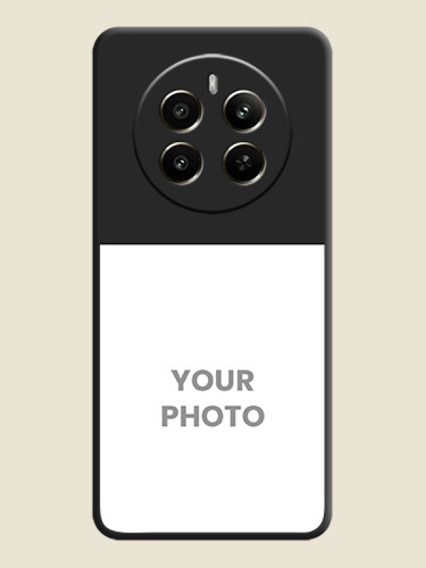 Custom Image Upload With Space Black Color On Custom Soft Matte Mobile Back Cover - Realme P1 5G - alternate view