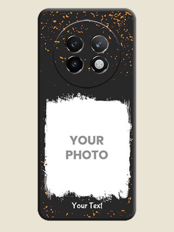 Custom Spray Free Design on Photo On Space Black Custom Soft Matte Mobile Back Cover - Realme P1 Speed 5G - alternate view