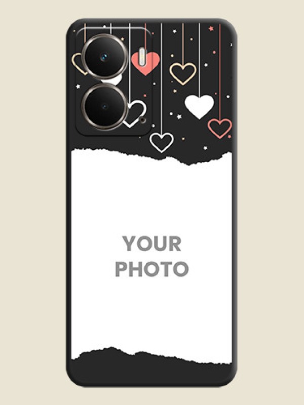 Custom Love Hangings with Splash Wave Picture On Space Black Custom Soft Matte Mobile Back Cover - Realme P3 5G - alternate view