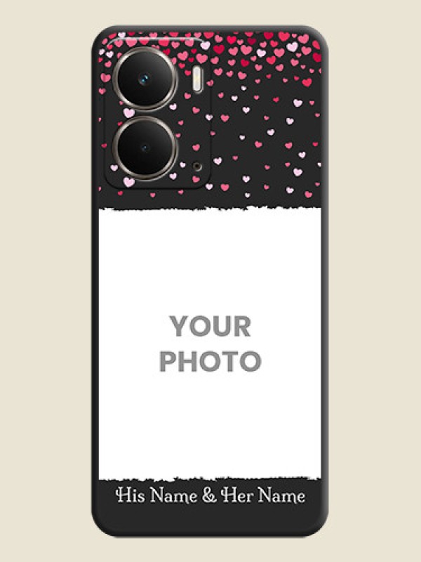 Custom Fall in Love with Your Partner on Photo On Space Black Custom Soft Matte Mobile Back Cover - Realme P3 5G - alternate view