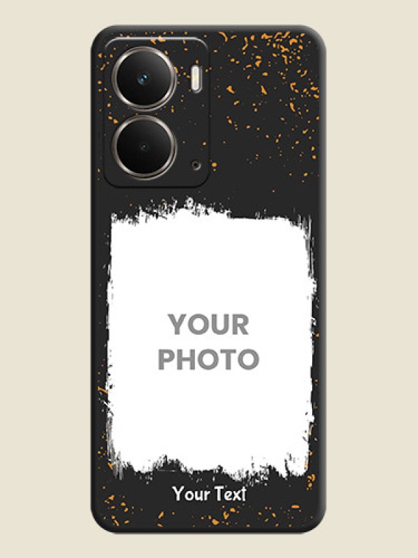 Custom Spray Free Design on Photo On Space Black Custom Soft Matte Mobile Back Cover - Realme P3 5G - alternate view