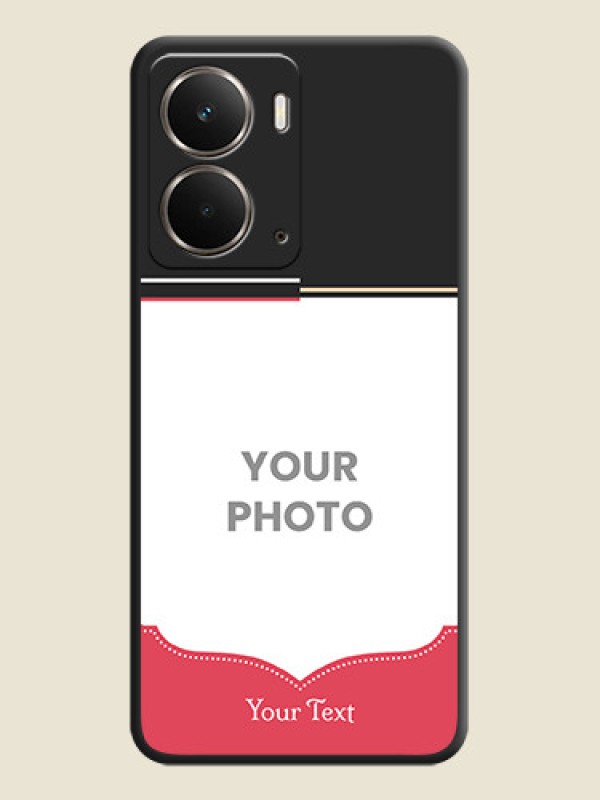 Custom Classic Plain Design with Name On Space Black Custom Soft Matte Mobile Back Cover - Realme P3 5G - alternate view
