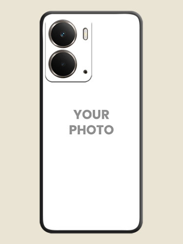 Custom Full Single Pic Upload On Space Black Custom Soft Matte Mobile Back Cover - Realme P3 5G - alternate view