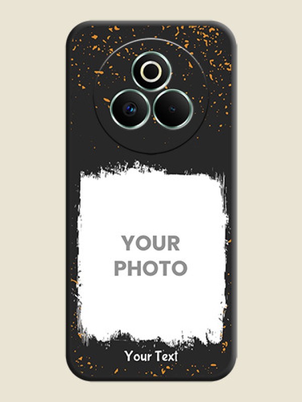 Custom Spray Free Design on Photo On Space Black Custom Soft Matte Mobile Back Cover - Realme P3 Pro 5G - alternate view