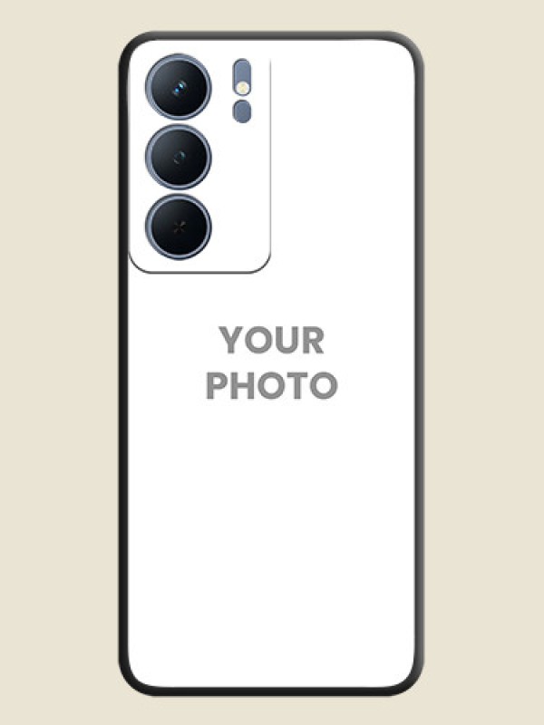 Custom Full Single Pic Upload On Space Black Custom Soft Matte Mobile Back Cover - Realme P3x 5G - alternate view