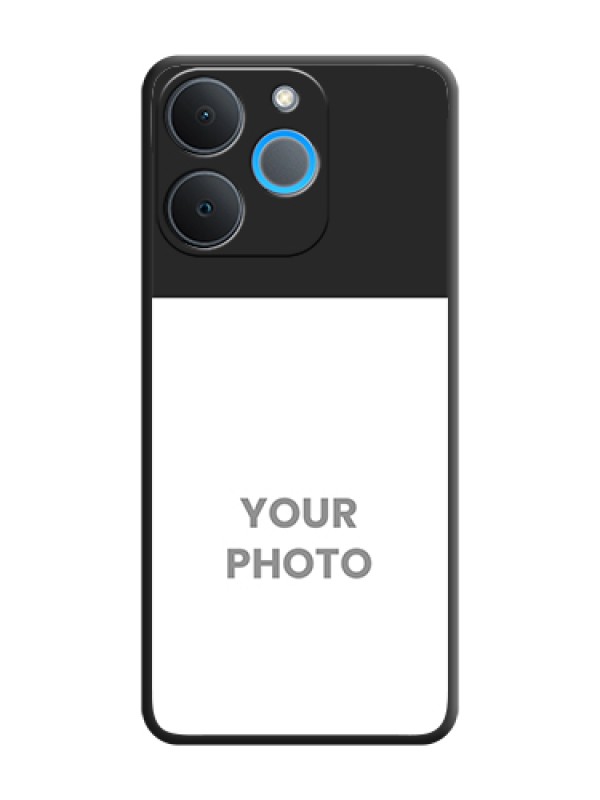 Custom Image Upload With Space Black Color On Custom Soft Matte Mobile Back Cover - Realme P4 Lite 4G - alternate view