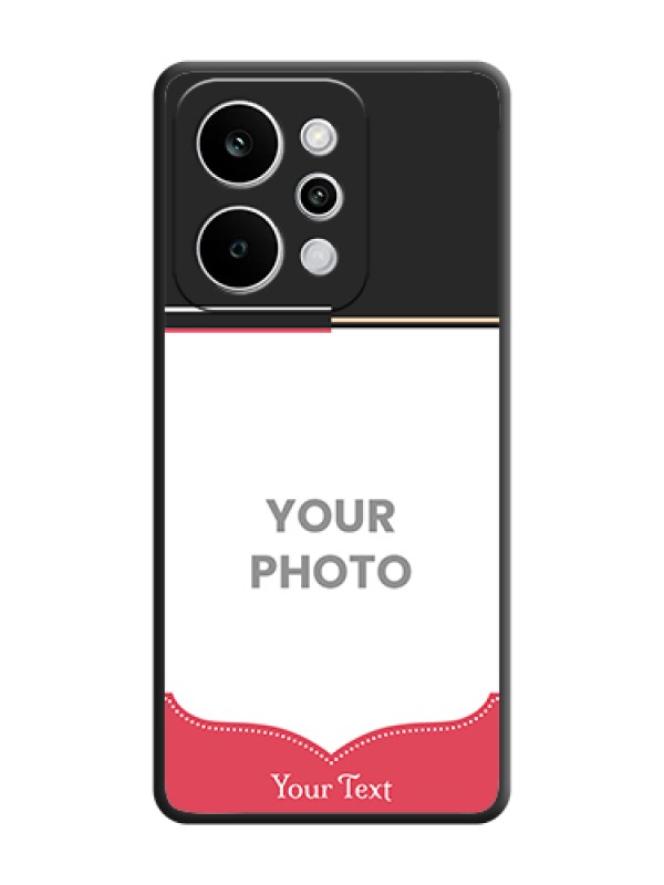 Custom Classic Plain Design with Name On Space Black Custom Soft Matte Mobile Back Cover - Realme P4 Power 5G - alternate view