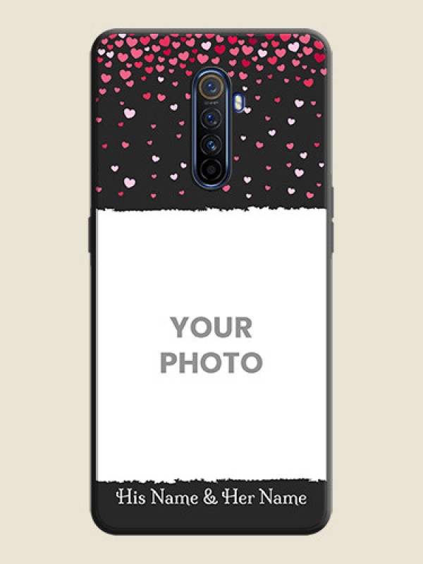Custom Fall in Love with Your Partner  - Photo on Space Black Soft Matte Phone Cover - Realme X2 Pro - alternate view