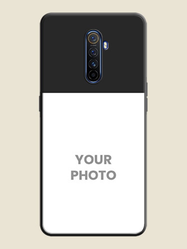 Custom Image Upload With Space Black Color On Custom Soft Matte Mobile Back Cover - Realme X2 Pro - alternate view