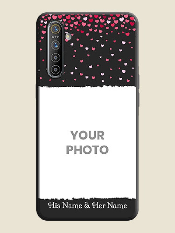 Custom Fall in Love with Your Partner  - Photo on Space Black Soft Matte Phone Cover - Realme X2 - alternate view