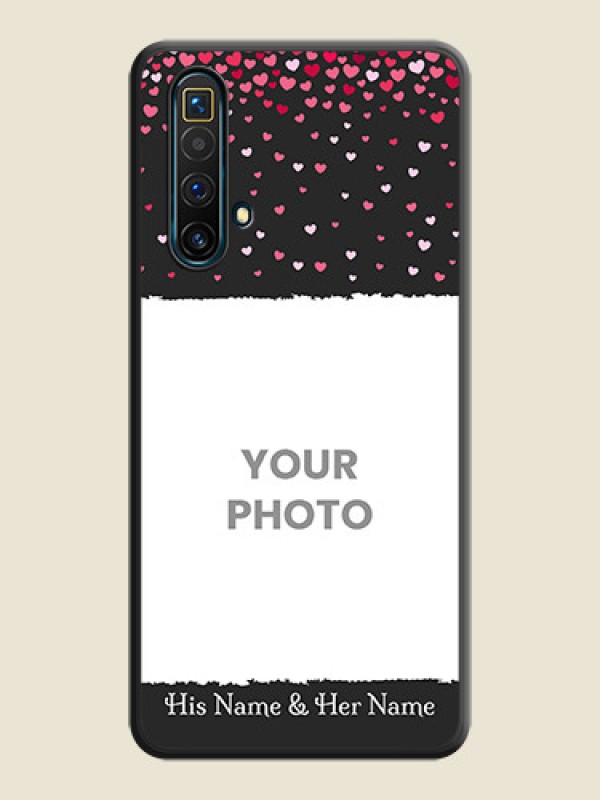 Custom Fall in Love with Your Partner  on Photo on Space Black Soft Matte Phone Cover - Realme X3 SuperZoom - alternate view