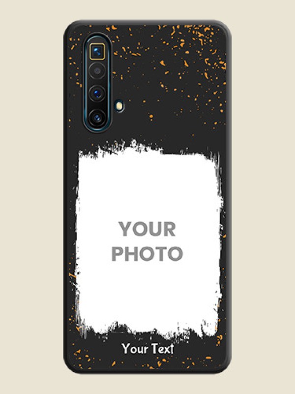 Custom Spray Free Design on Photo on Space Black Soft Matte Phone Cover - Realme X3 - alternate view