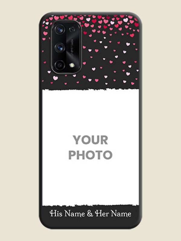 Custom Fall in Love with Your Partner  on Photo on Space Black Soft Matte Phone Cover - Realme X7 Pro - alternate view